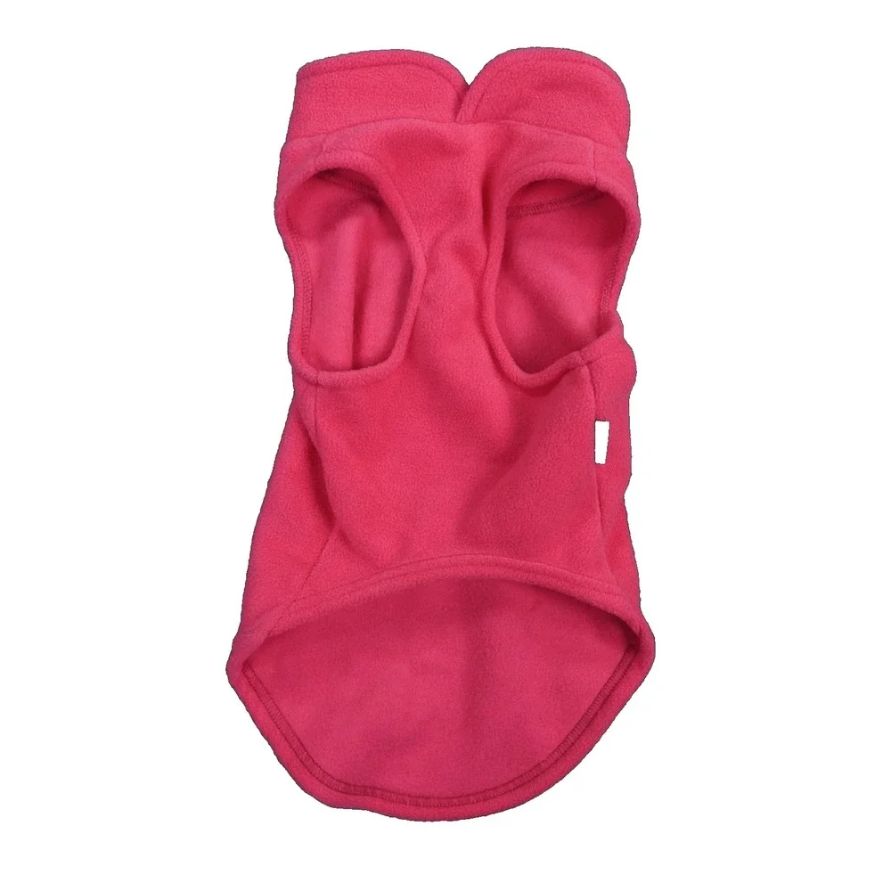 Gooby Pink Fleece Vest Size Large 14.5 Inches Small Dogs Large Cat‎